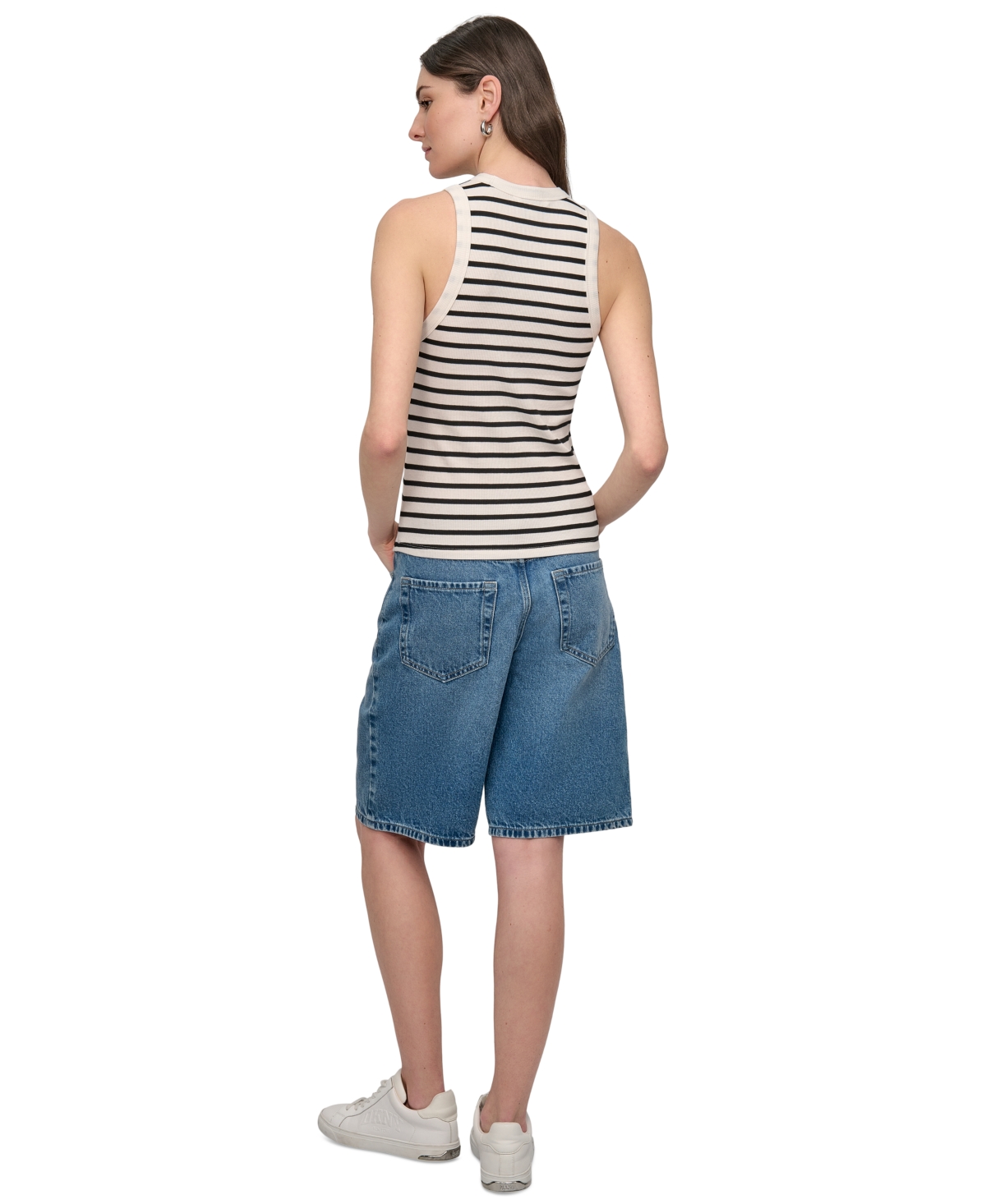 DKNY JEANS WOMEN'S CREWNECK TANK 