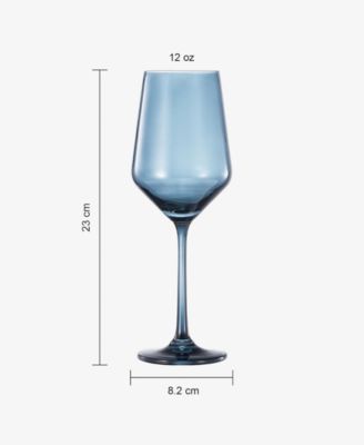 Contemporary Wine Glasses, Set of 2