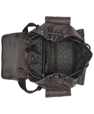 Elora Nylon Mini Signature Front Buckle Backpack