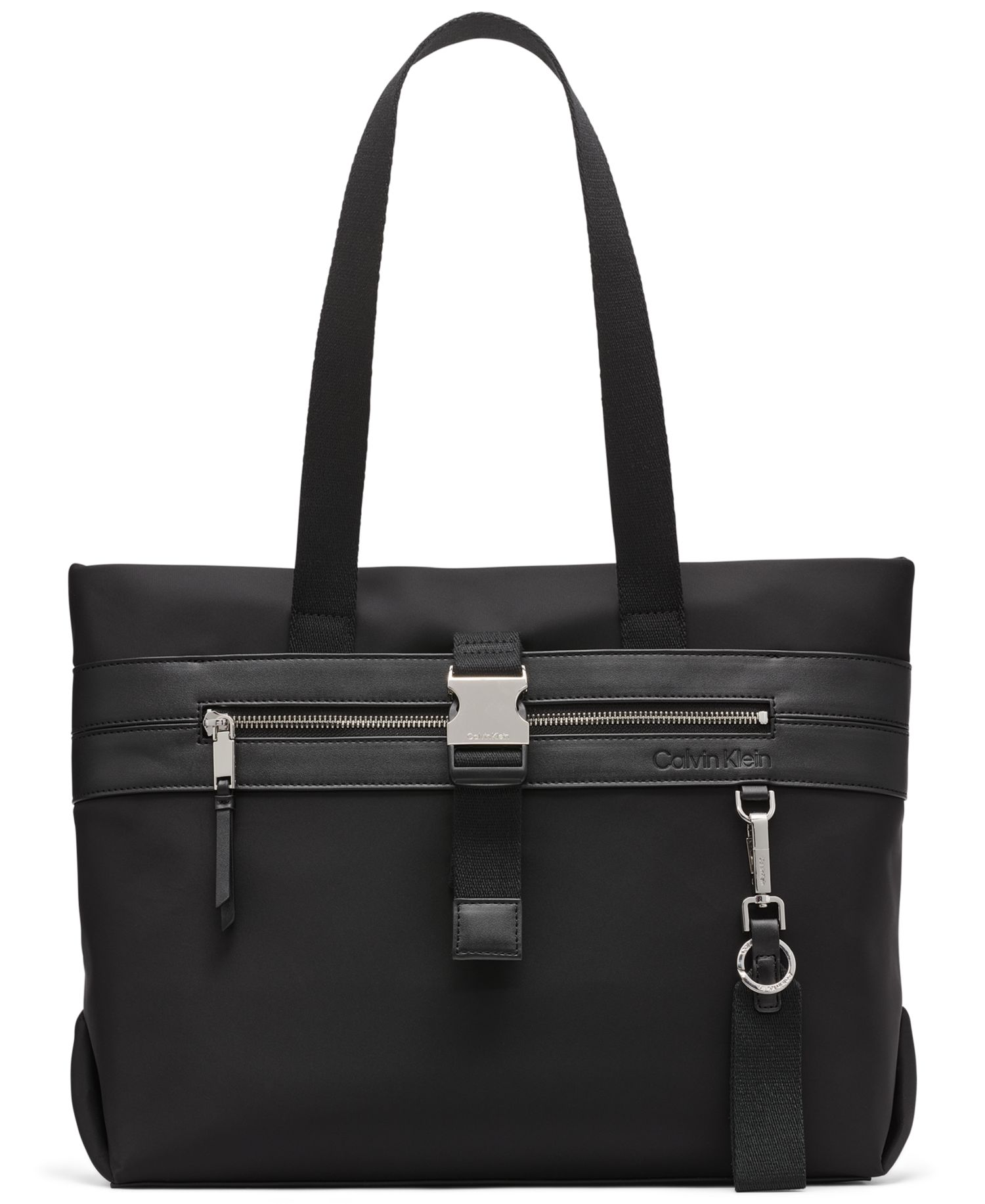 Elora Nylon Top Zipper Tote Bag