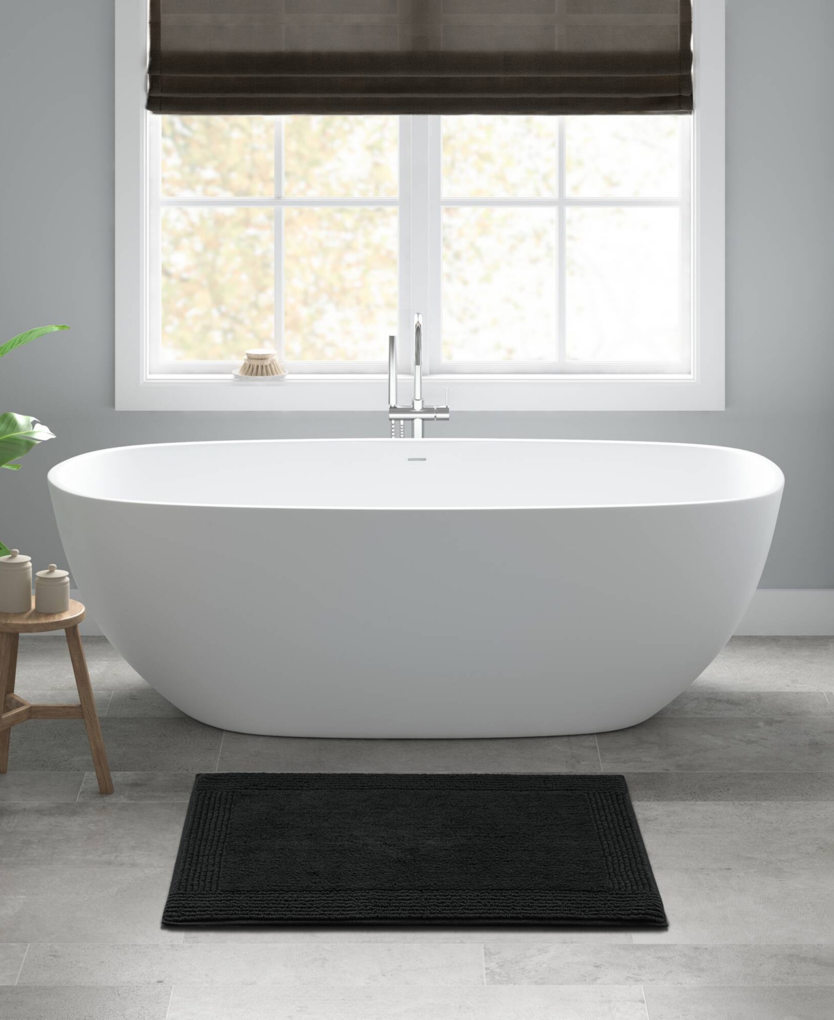 Madison Park Signature Splendor Reversible Tufted Cotton Bath Rug