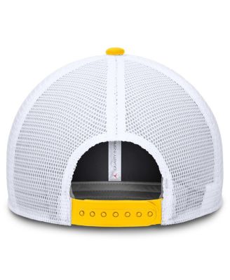 Men's Navy/Maize Michigan Wolverines Rise Adjustable Trucker Hat