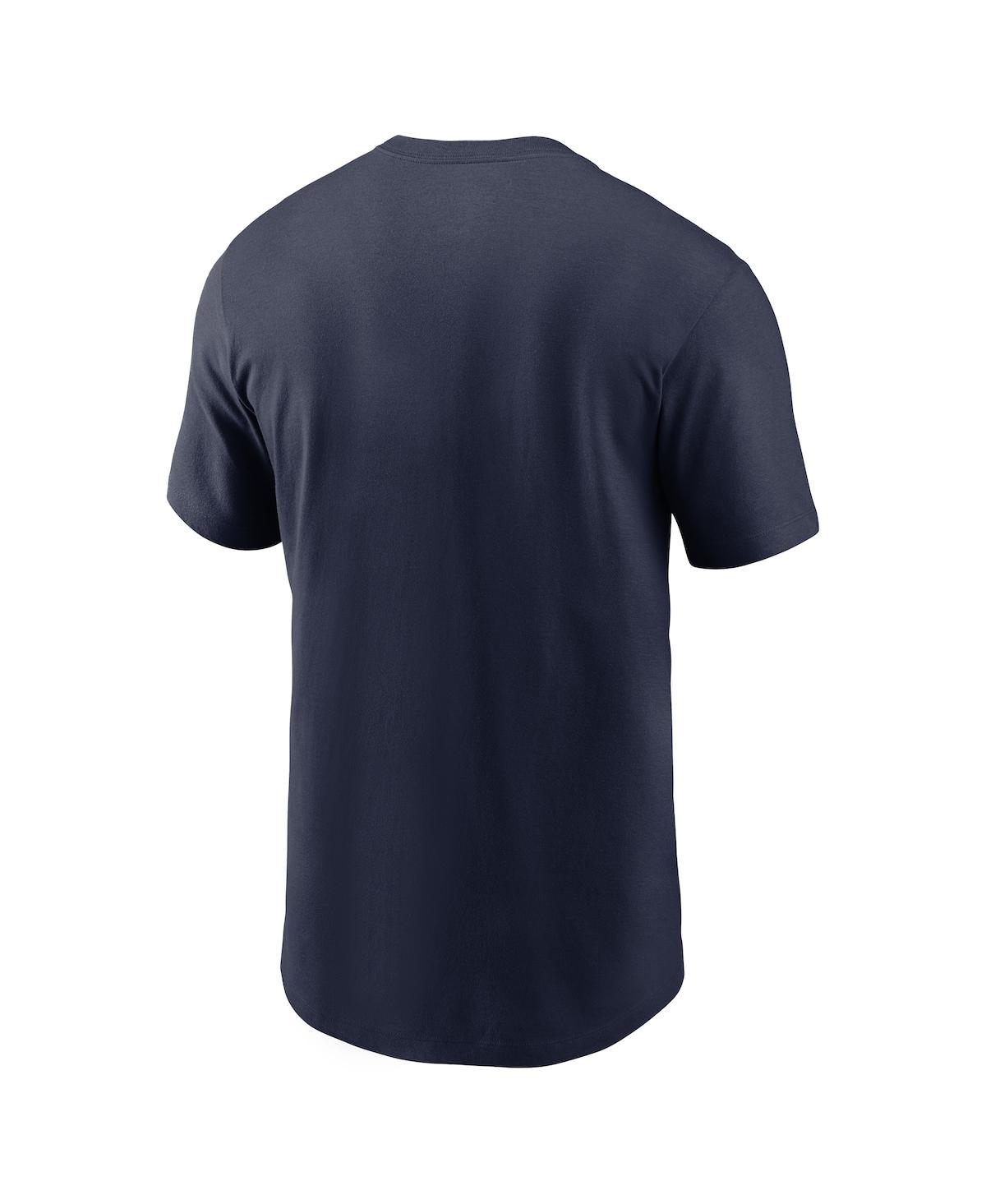 Jordan Men's Navy North Carolina Tar Heels Campus Local T-shirt In Navy