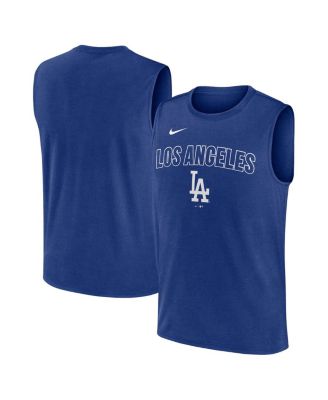 Nike - Men's Royal Los Angeles Dodgers Knockout Performance Muscle Tank Top