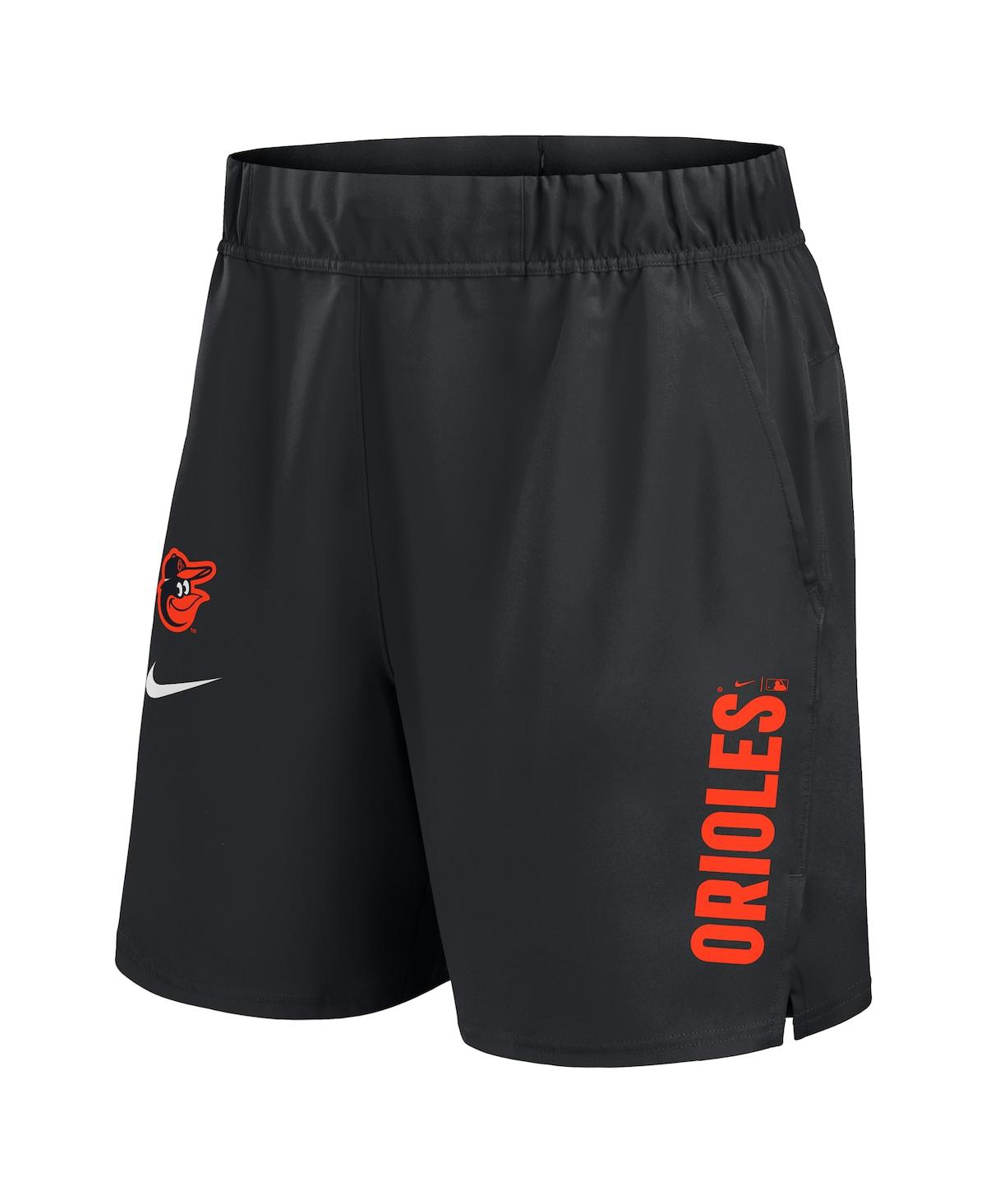 Nike Black San Francisco Giants Woven Victory Performance Shorts In Black