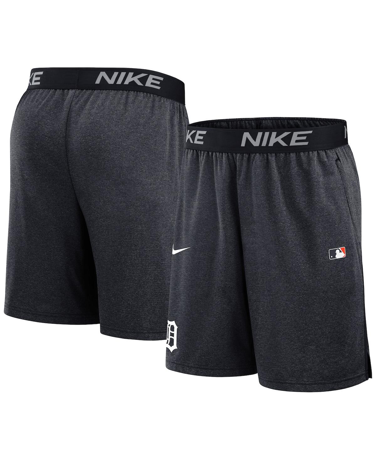 Nike Men's Navy Detroit Tigers Authentic Collection Performance Knit Shorts - Navy