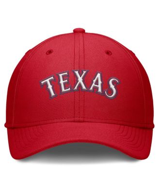Men's Red Texas Rangers Rise Performance Flex Hat
