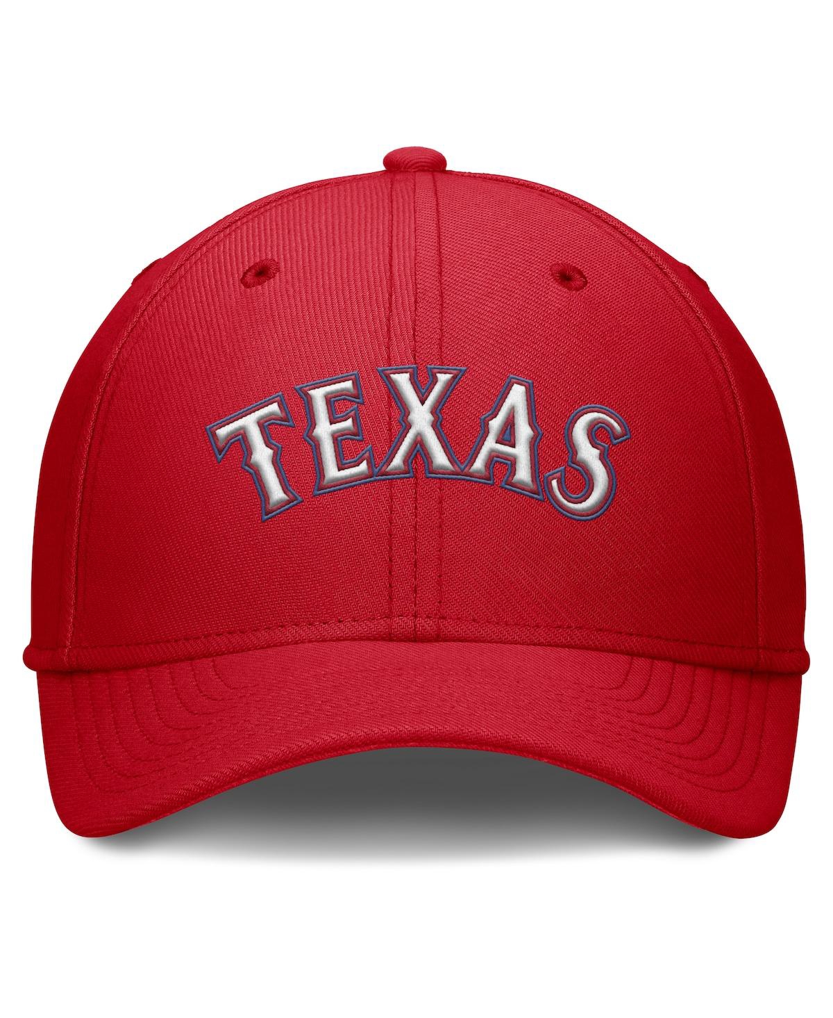Nike Men's Red Texas Rangers Rise Performance Flex Hat In Red