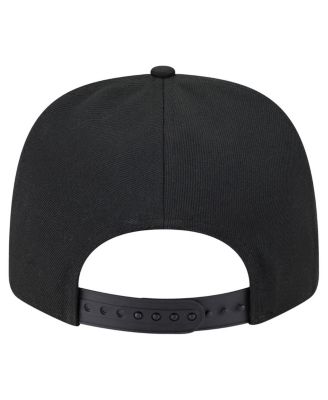 Men's Black Las Vegas Raiders Gameday Multi Rope 9SEVENTY Stretch-Snap Hat