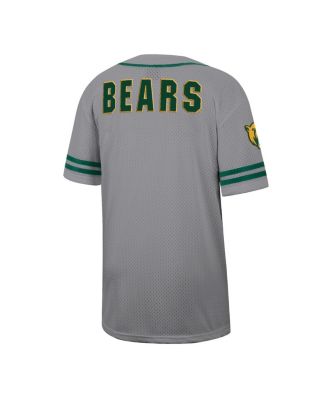 Men's Gray Baylor Bears Free Spirited Baseball Jersey