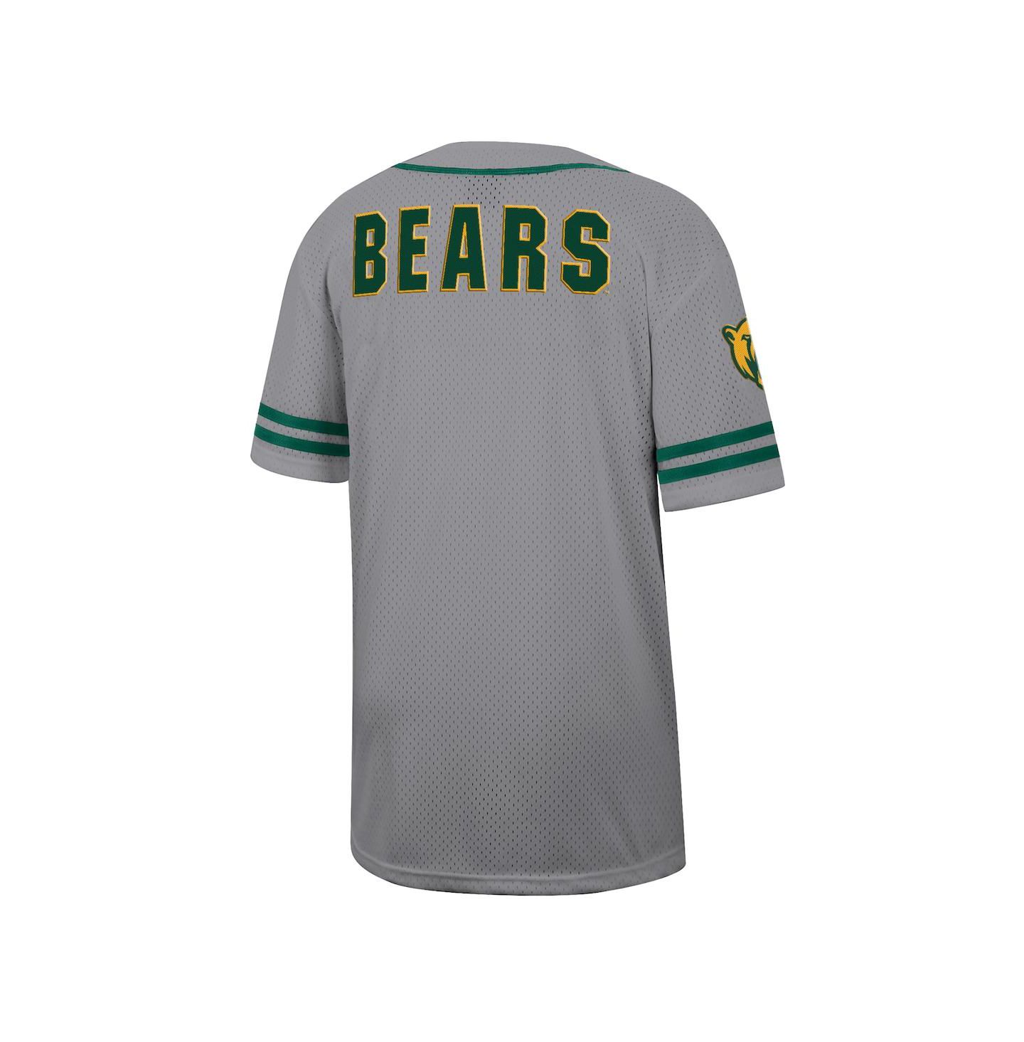 Мужской топ Colosseum Gray Baylor Bears Free Spirited Baseball Jersey — фото 3