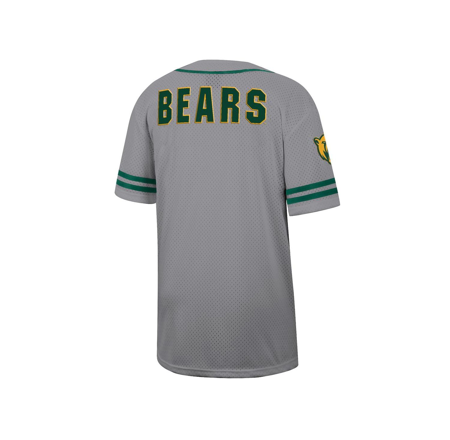 Men's Gray Baylor Bears Free Spirited Baseball Jersey