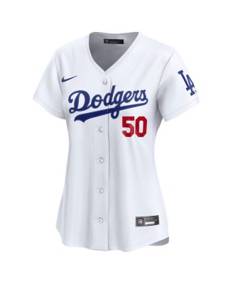 Women's Mookie Betts White Los Angeles Dodgers Home Limited Player Jersey