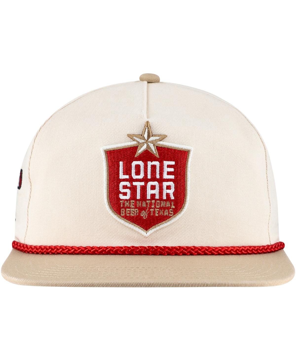 Lids Men's Cream Lone Star Adjustable Golfer Hat In Cream