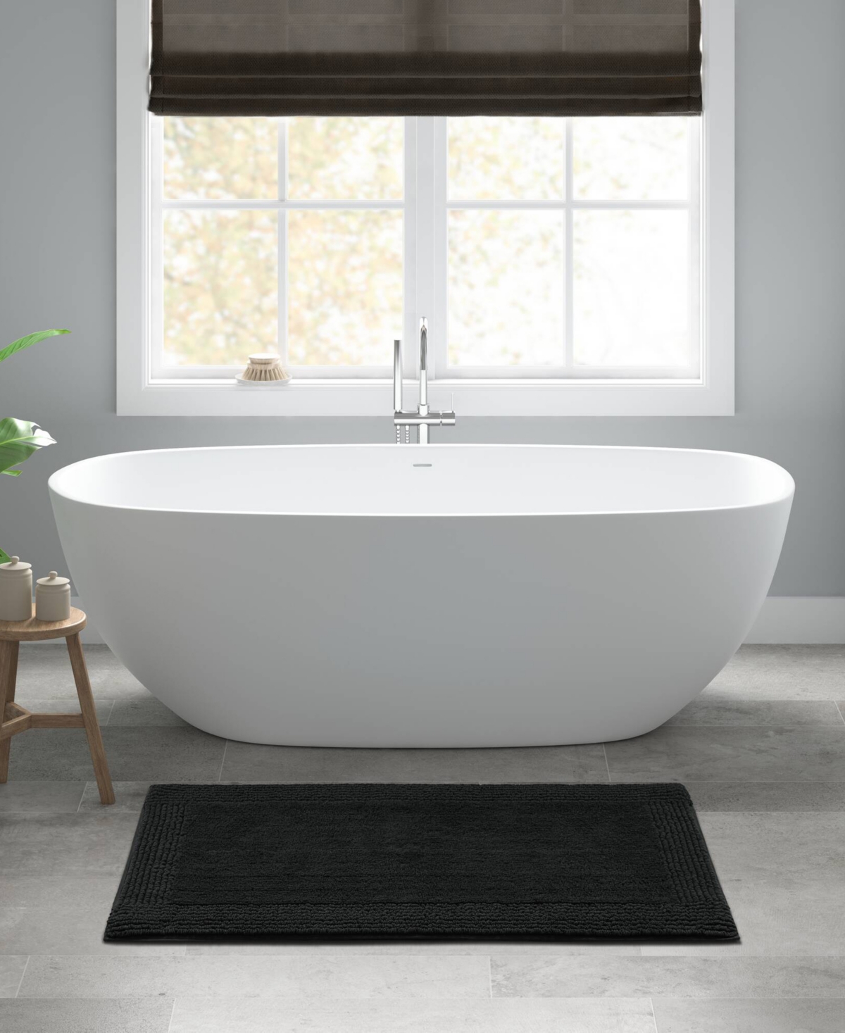 Madison Park Signature Splendor Reversible Tufted Cotton Bath Rug