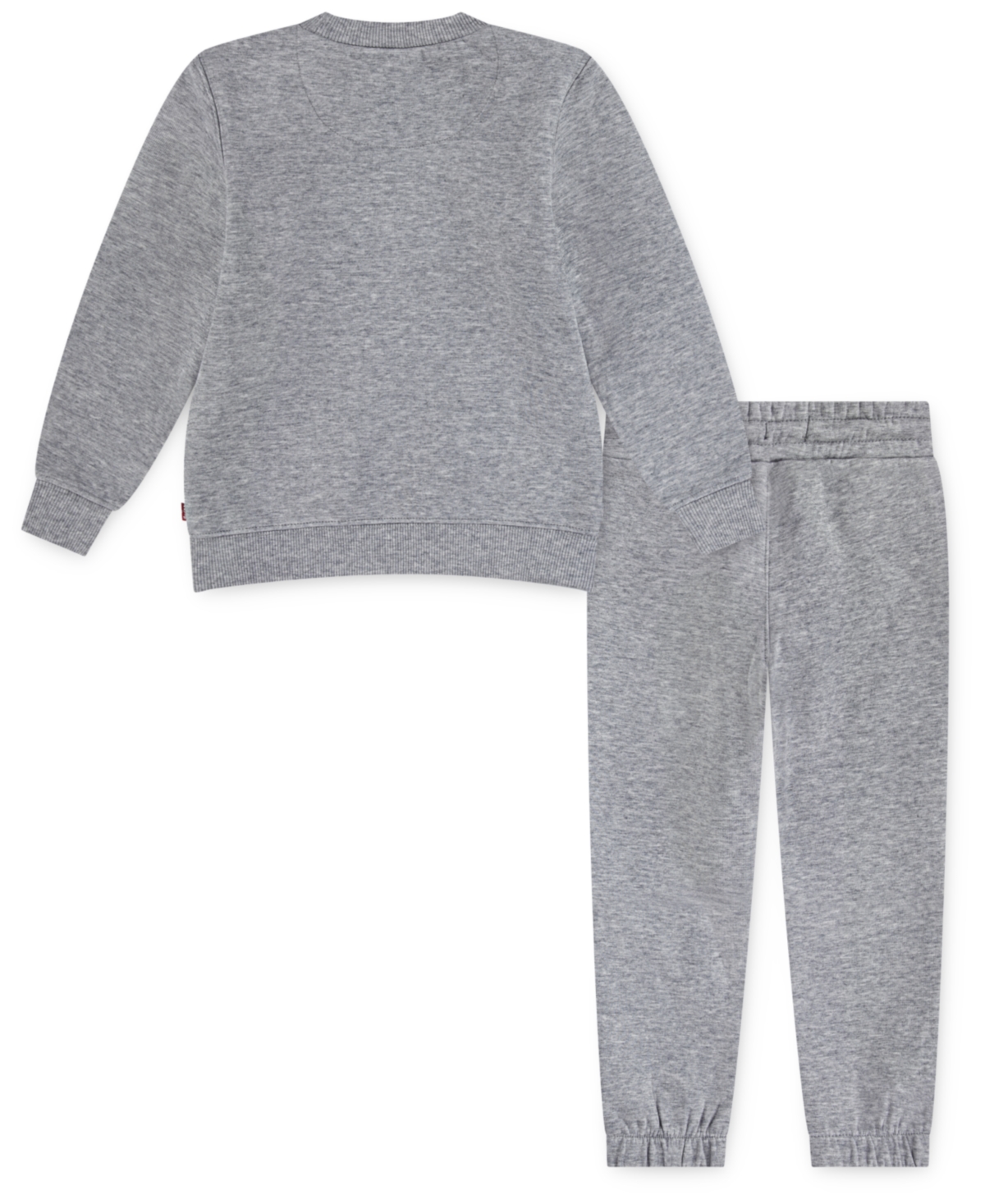 Levi's Toddler Boys 2-Piece Batwing Crewneck Top and Jogger Set