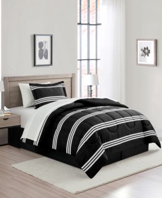 Aiden Striped 8-Pc. Comforter Sets