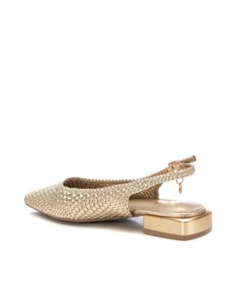 Women's Braided Slingback Flats By XTI
