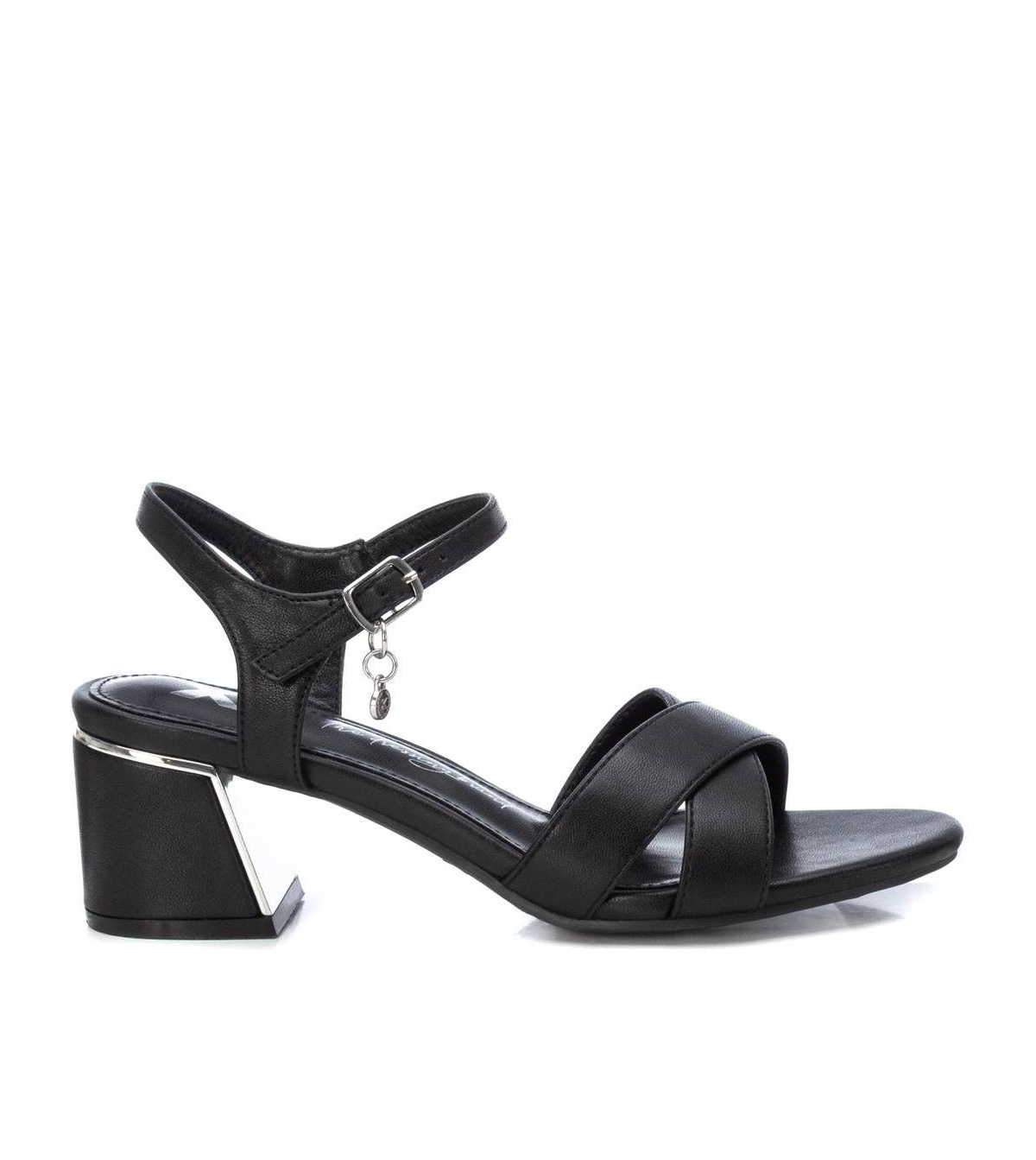 Women's Block Heel Sandals By Xti - Black