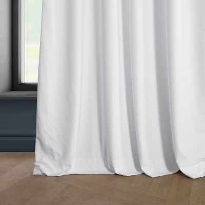 Heritage Plush Velvet Room Darkening Curtain