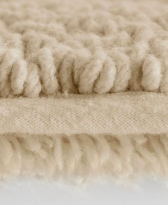 Splendor Reversible Tufted Cotton Bath Rug, 24" x 60"