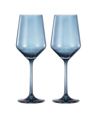 Contemporary Wine Glasses, Set of 2