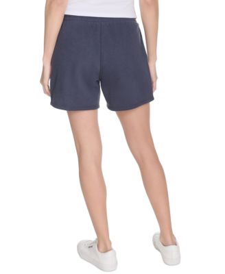 Women's Smocked Waistband Midi Shorts