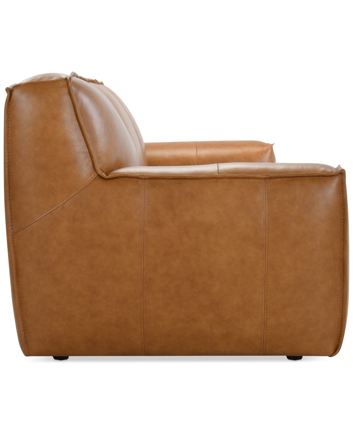 Macy's Glympton 110" Leather Sofa, Exclusively At