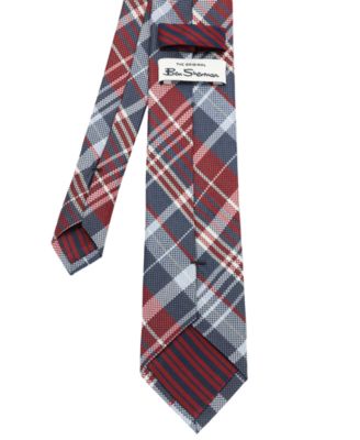 Men's Plaid Silk Tie