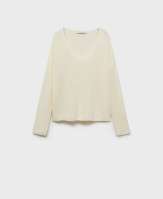 Women's V-Neck Knit Sweater