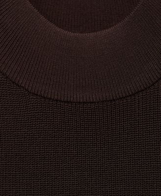 Women's Perkins-Neck Knitted Dress