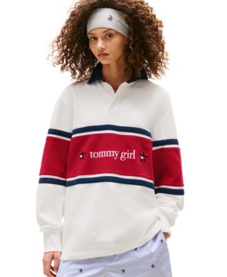 Tommy Jeans - Women's Tommy Girl Rugby Polo Shirt