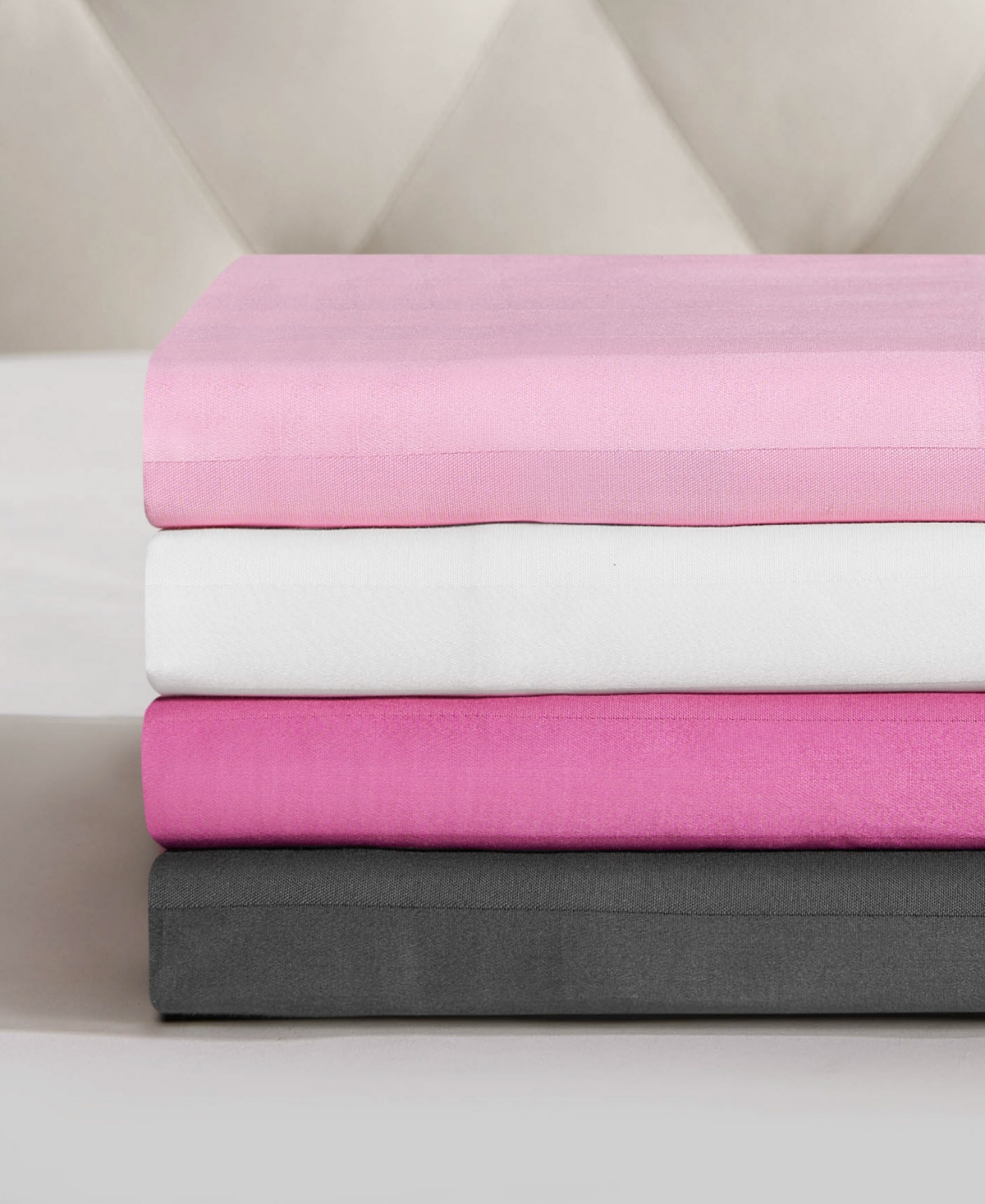 Juicy Couture Royal Dreams Damask Stripe 300-thread Count Sateen Cotton 4-pc. Sheet Set, Full In Hot Pink