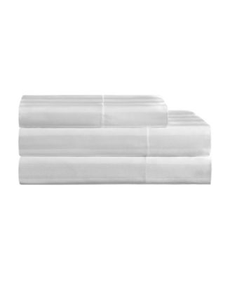 Satin Damask 3-Pc. Sheet Set, Twin