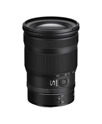 NIKKOR Z 24-120mm f/4 S Lens, Bundle with Flashpoint Zoom Li-on X R2 TTL On-Camera Round Flash Speedlight, 77mm Filter Kit, Cleaning Kit