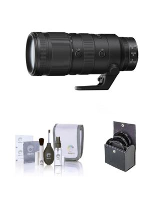 NIKKOR Z 70-200mm f/2.8 VR S Lens for Nikon Z, Bundle with 77mm Filter Kit, Cleaning Kit