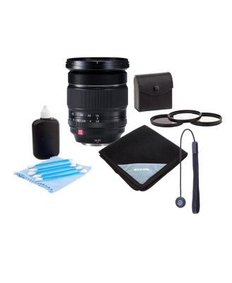 XF 16-55mm f/2.8 R LM WR Lens, Bundle with ProOptic 77mm Filter Kit, Lens Wrap, Cleaning Kit, Lens Cap Tether