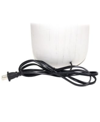 17.8" Ceramic Vintage Farmhouse Accent Table Lamp