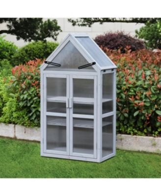 Indoor Garden and Patio Accessories Indoor Greenhouse, Tiered Plant Stand