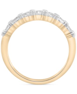 Diamond Band Ring (1/2 ct. t.w.) in 14k Yellow Gold 