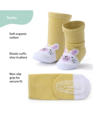 Baby Girls 12pk Cotton Socks, Pastel/Multi
