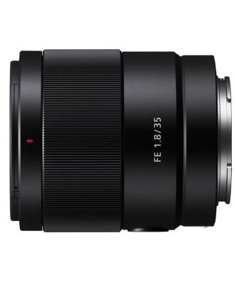 FE 35mm f/1.8 Lens for Sony E, Bundle with Flashpoint Zoom Li-on X R2 TTL Flash, 55mm Filter Kit, Cleaning Kit