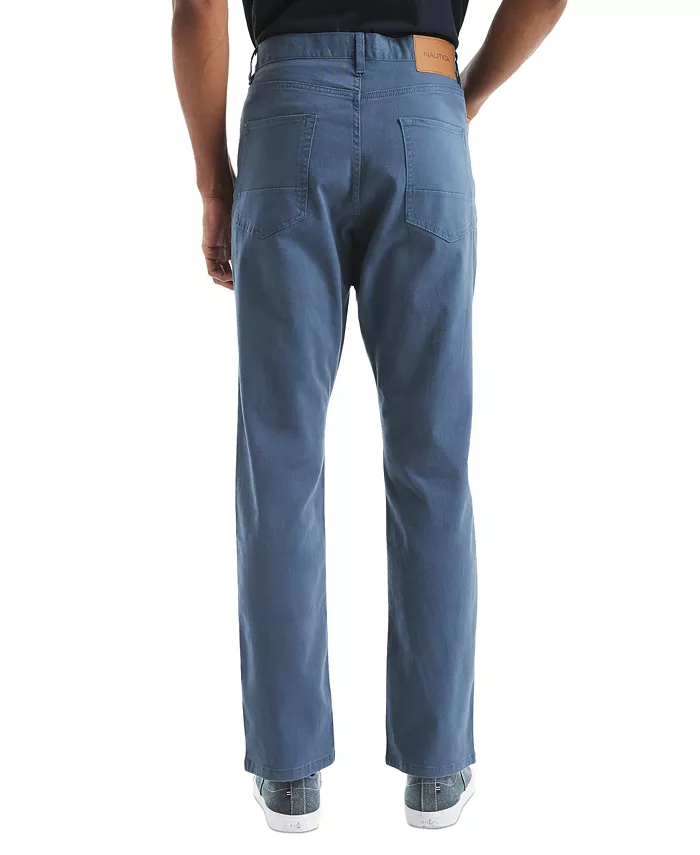 Men's Straight-Fit Vintage Stretch 5 Pocket Denim Pant - thumbnail 6
