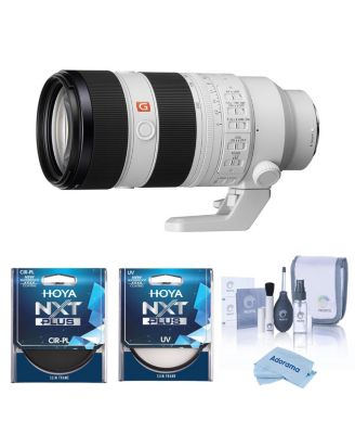FE 70-200mm f/2.8 GM OSS II G Lens, Bundle with Hoya 77mm UV and CPL Filters