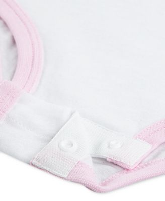 Baby Girl or Boy MJ Brooklyn Essentials Bodysuits, 3 Pack