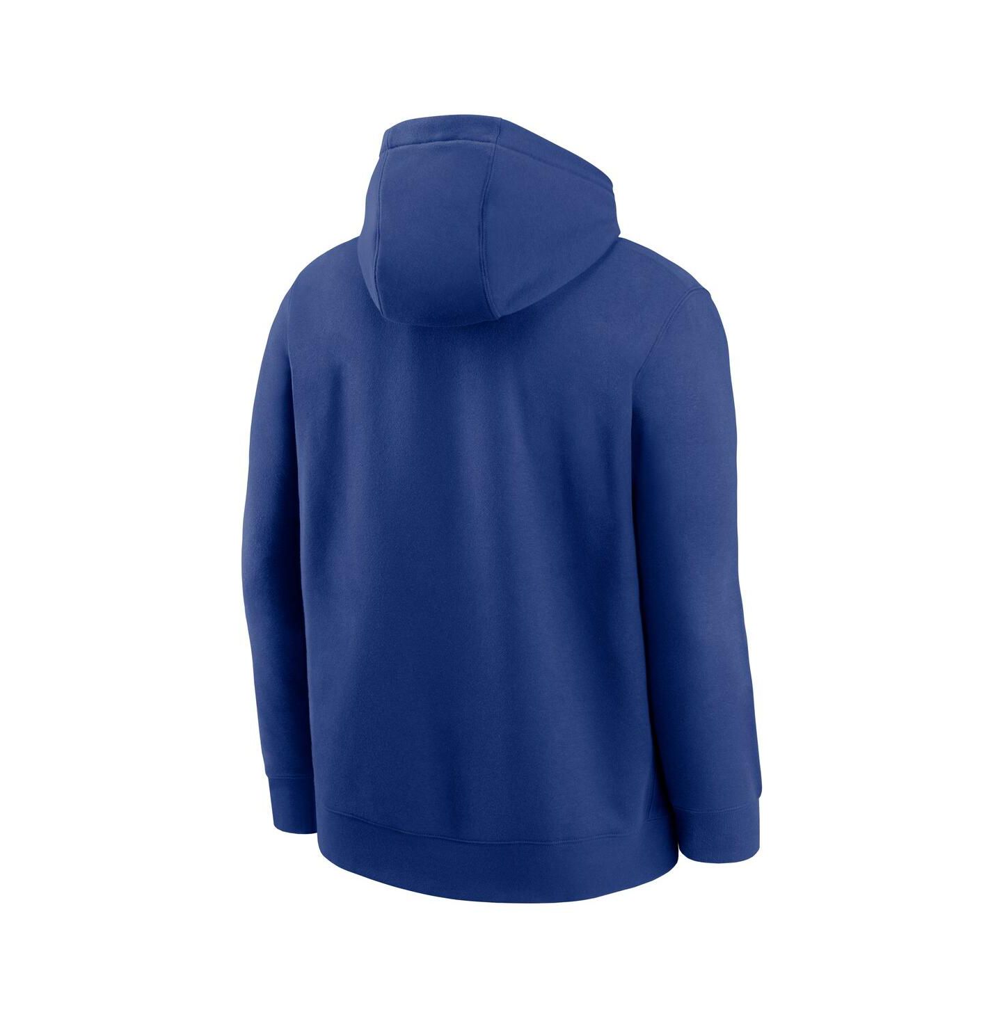 Мужское худи Nike Royal Texas Rangers Logo Club Fleece Pullover — фото 3
