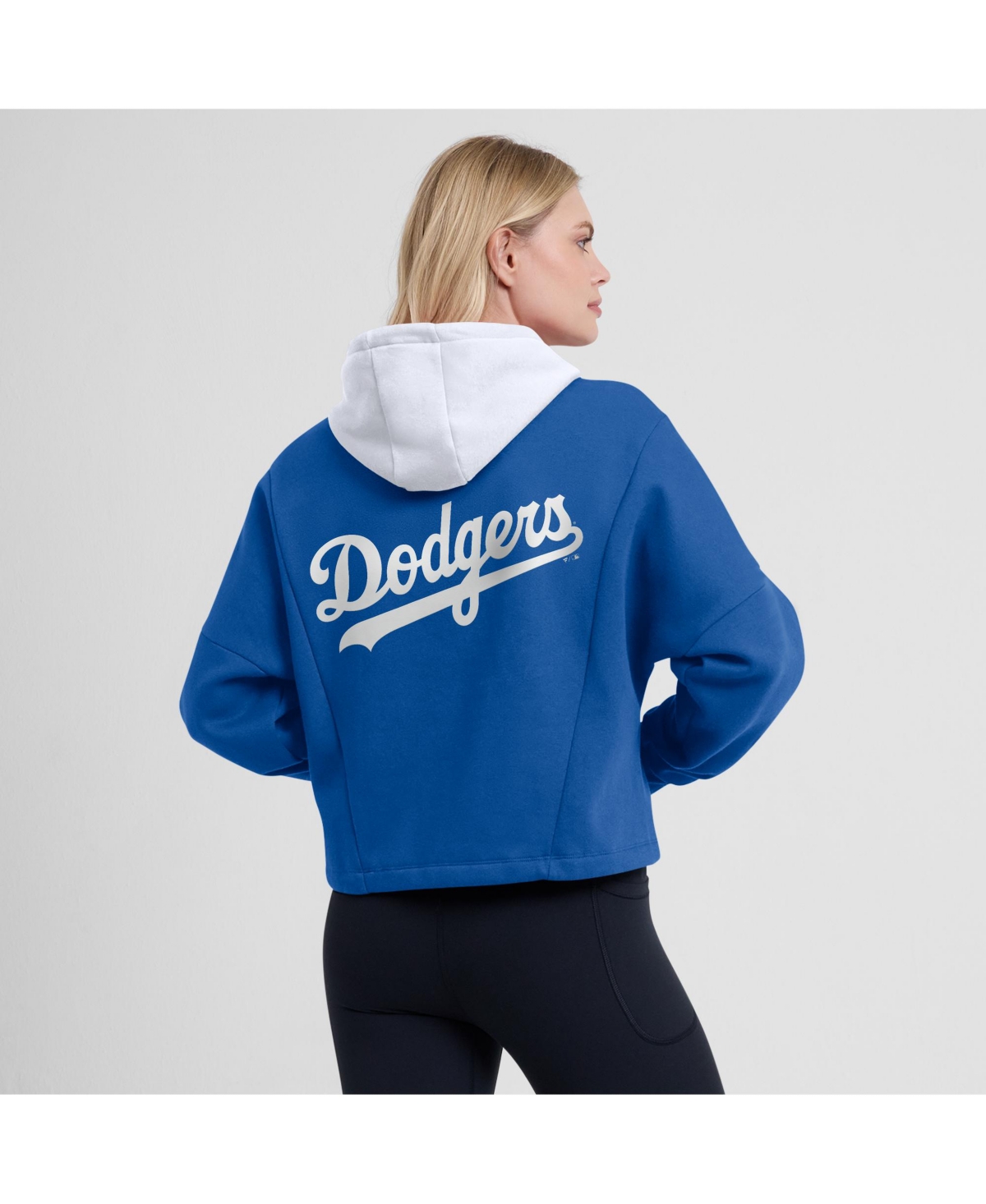 Fanatics Women's Royal Los Angeles Dodgers Oversized Legacy Favorite Spectator Pullover Hoodie In Royal