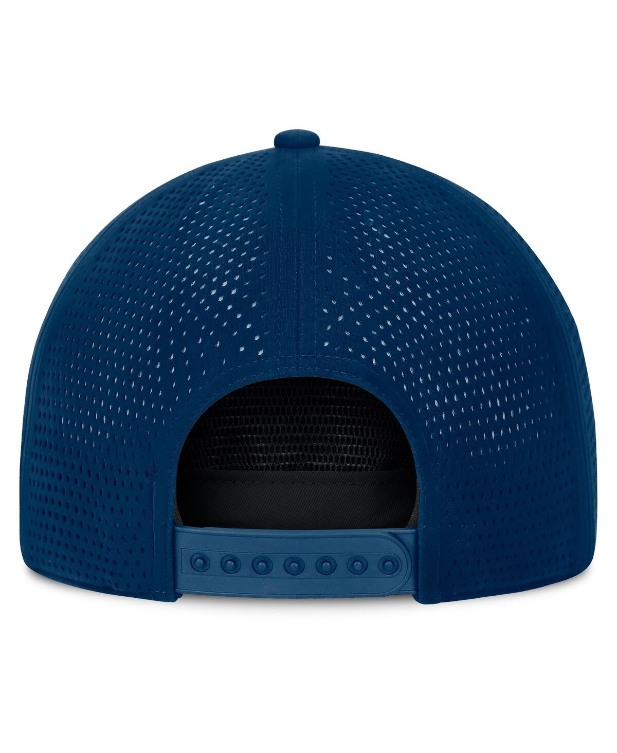 Fanatics Men's Blue New York Rangers Captain Rope Adjustable Hat In Blue