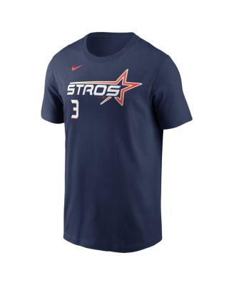 Men's Jeremy Pe&ntilde;a Navy Houston Astros 2025 City Connect Fuse Name Number T-Shirt