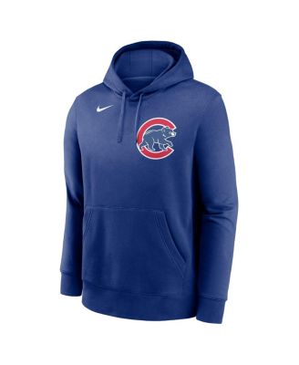 Men's Dansby Swanson Royal Chicago Cubs Player Name Number Club Pullover Hoodie